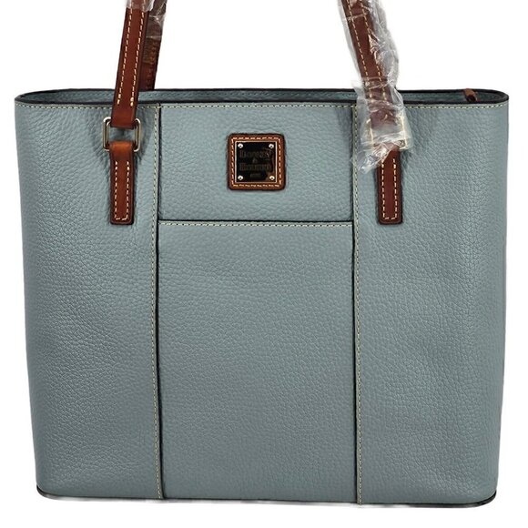 Dooney & Bourke Handbags - DOONEY & BOURKE Small Lexington HEATHER (Retired)  Pebble Leather Shopper NWT